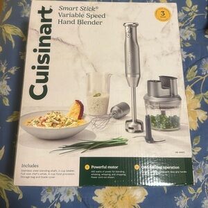 New cuisinart smart stick variable speed hand blender
